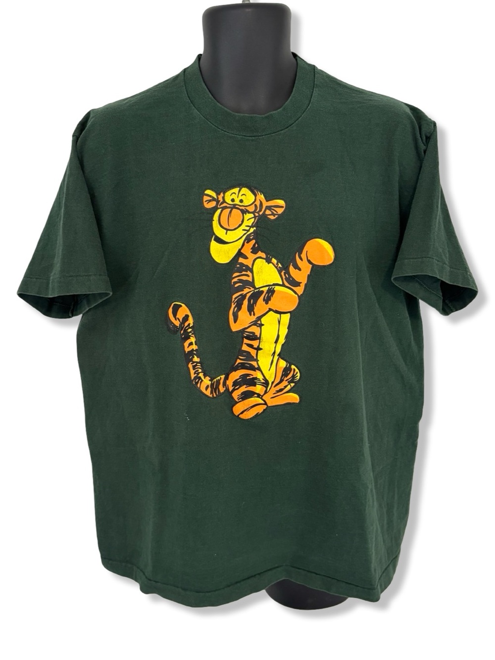 Vintage 90s Green Tigger Graphic T-Shirt